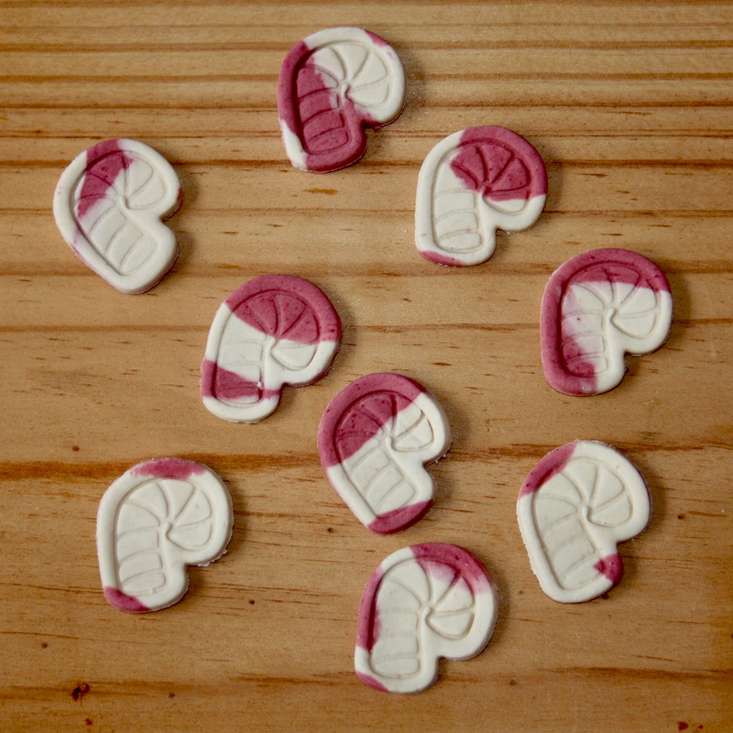 Mini Candy Cane Bikkies