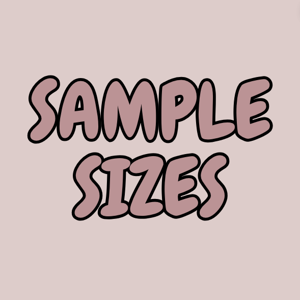 Sample Sizes