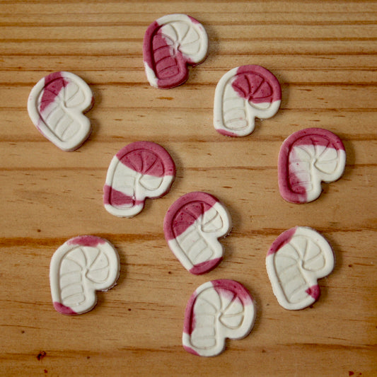 Mini Candy Cane Bikkies