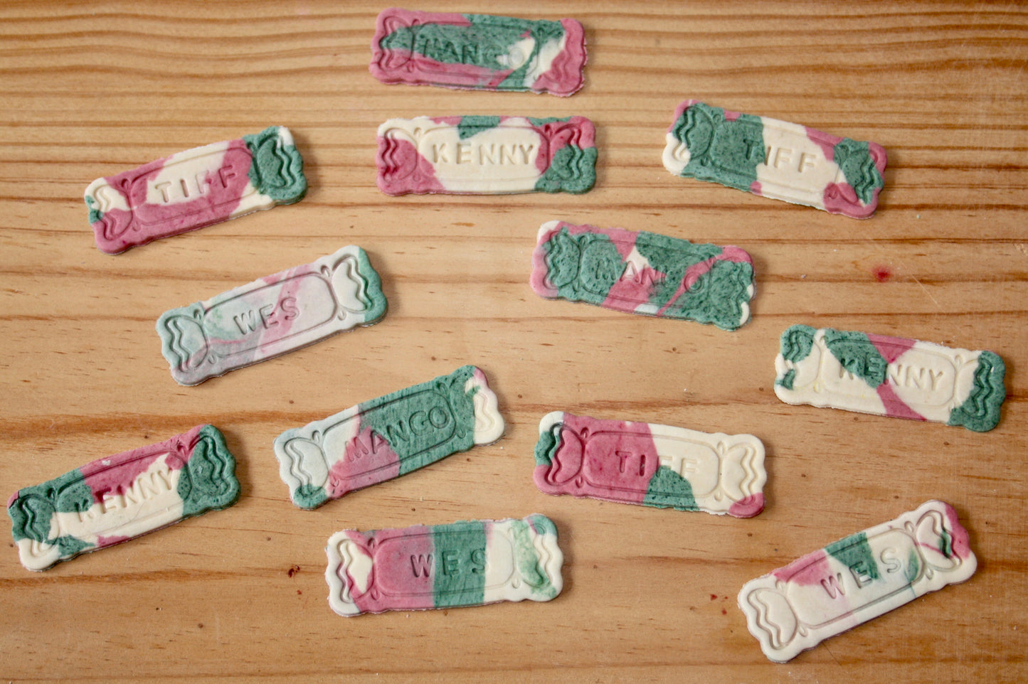 Christmas Name Bonbon Bikkies