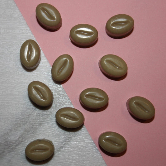Yogurt coffee bean drops