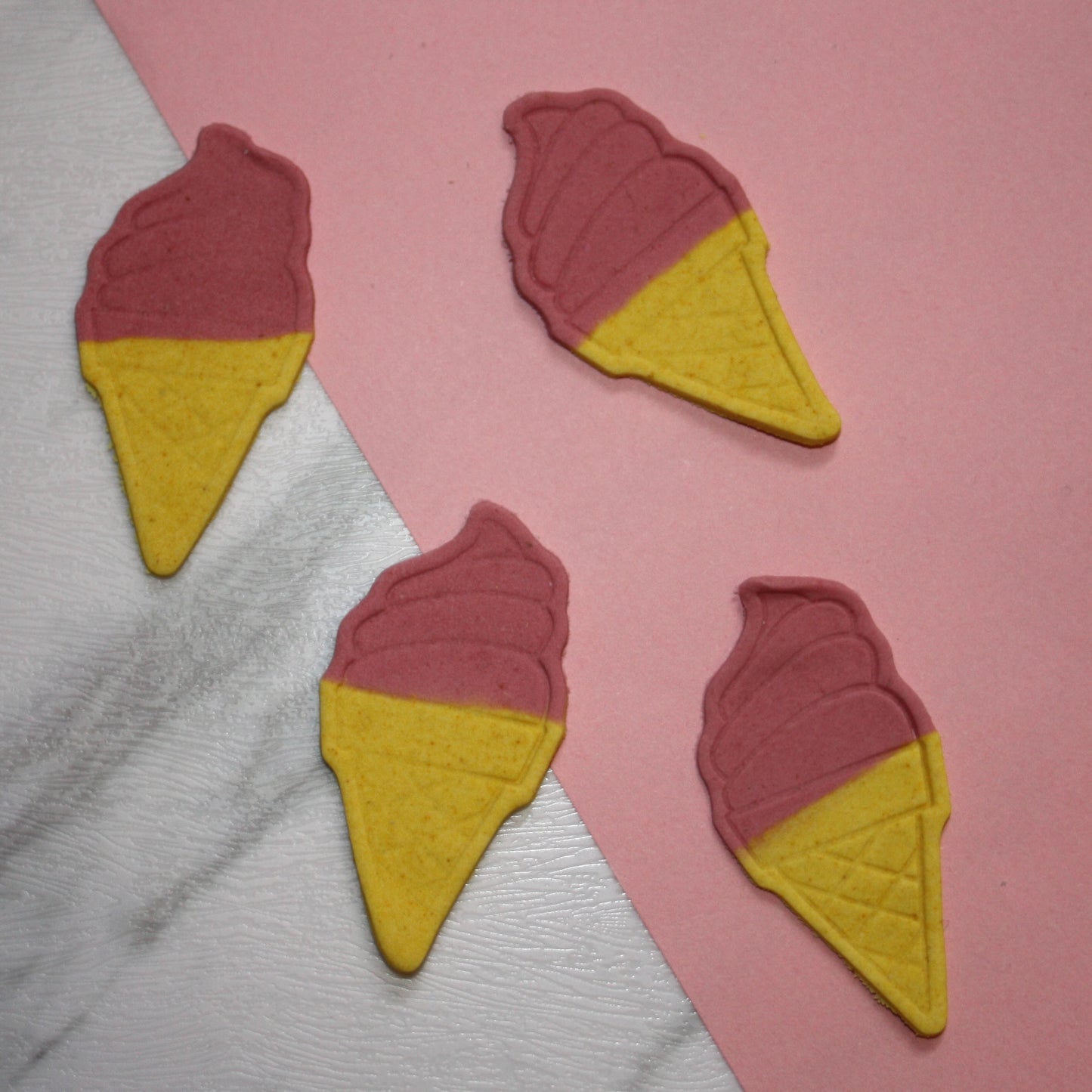 Beetroot Ice Cream Bikkies