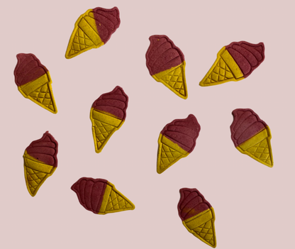 Beetroot Ice Cream Bikkies