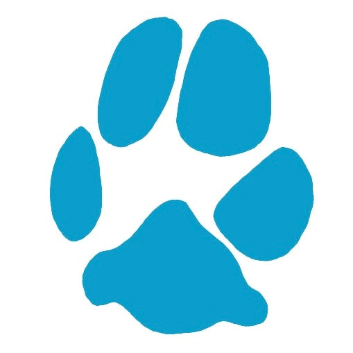 Paw Print Line Art