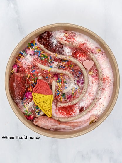 Beetroot Ice Cream Bikkies