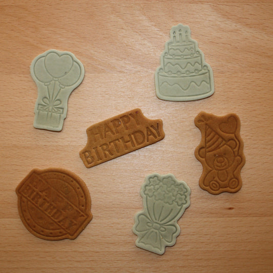 Light Green Birthday Bikkies