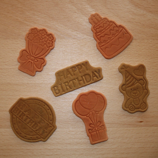 Orange Birthday Bikkies