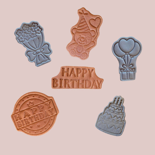Blue Birthday Bikkies